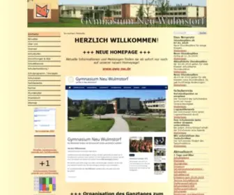 GYM-NW.org(Gymnasium Neu Wulmstorf) Screenshot