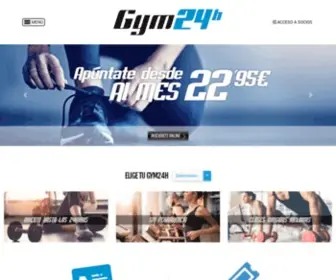 GYM24H.com(GYM 24H) Screenshot