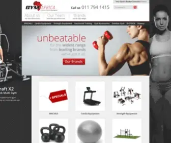 Gymafrica.co.za(Gym Africa) Screenshot