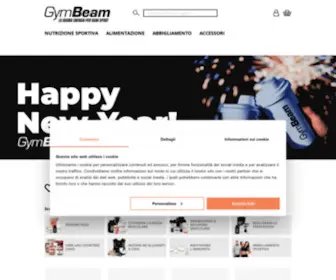 GYmbeam.it(Supplements store) Screenshot