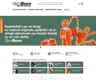 GYmbeam.ro(Magazin online cu suplimente nutritive pentru sportivi) Screenshot