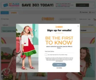 GYmboree.com(Kids, Toddler &amp; Baby Clothes) Screenshot