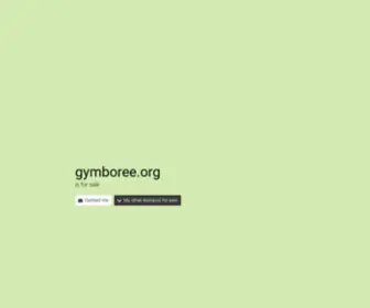 GYmboree.org(GYmboree) Screenshot