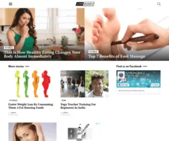 GYmbuddynow.com(Beauty, Health, Celebrities, Fitness) Screenshot