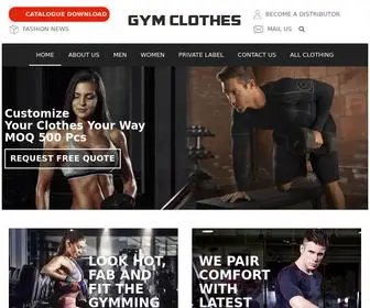 GYMclothes.com(Gym Clothes) Screenshot