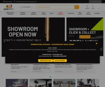 GYmdirect.com.au(Gym Direct) Screenshot