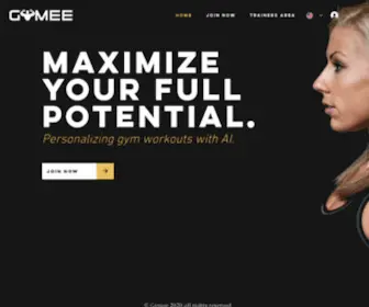 Gymeefit.com(GYMEE) Screenshot