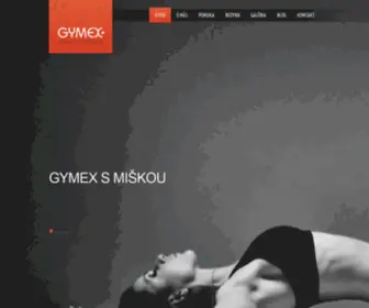 Gymex.sk(Úvod) Screenshot