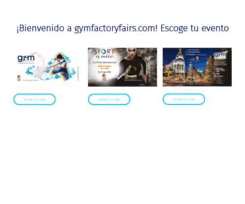 GYmfactoryfairs.com(Gym Factory Fairs) Screenshot
