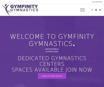 GYmfinitygymnastics.co.uk(KNUTSFORD & ALTRINCHAM CLASSES IN KNUTSFORD & ALTRINCHAM We are a dedicated gymnastics club) Screenshot