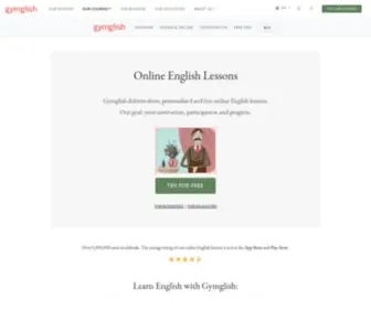 GYMglish.vn(Learn English online with Gymglish) Screenshot