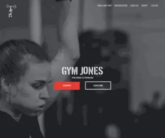 GYmjones.com(Gym Jones) Screenshot