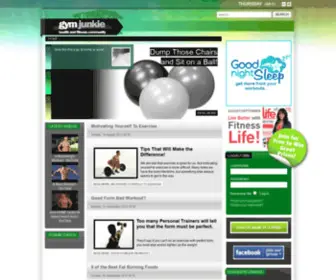 GYmjunkie.co.nz(Gym Junkie) Screenshot