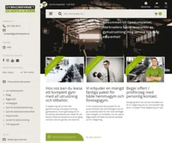 GYmkompaniet.se(Träningsprodukter) Screenshot