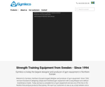 GYmleco.com(Gymleco Strength Equipment) Screenshot