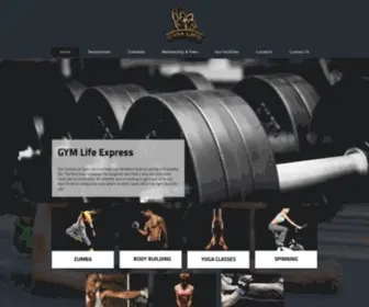 GYmlifeexpress.com(Gym Life Express) Screenshot