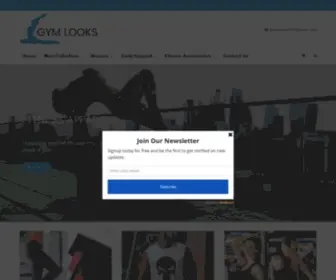 GYmlooksStore.com(Online Fitness Shop) Screenshot