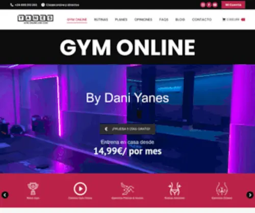 GYmlowcost.com(Gym Low Cost Online) Screenshot