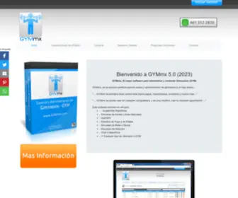 GYMMX.com(Software para Gimnasios) Screenshot