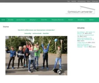 GYmnasium-Lemwerder.de(Gymnasium Lemwerder) Screenshot