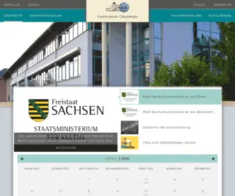 GYmnasium-Olbernhau.de Screenshot