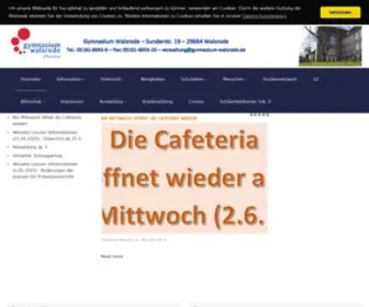 GYmnasium-Walsrode.de(Gymnasium Walsrode) Screenshot