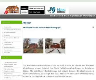 GYmnasium-Weferlingen.de(GYmnasium Weferlingen) Screenshot
