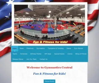 GYmnastics-Central.com(Gymnastics Central) Screenshot