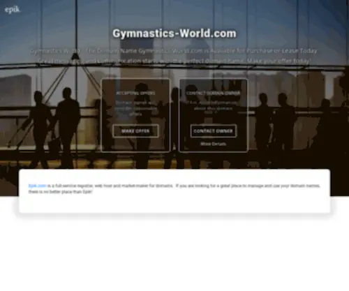 GYmnastics-World.com(The rare domain name) Screenshot