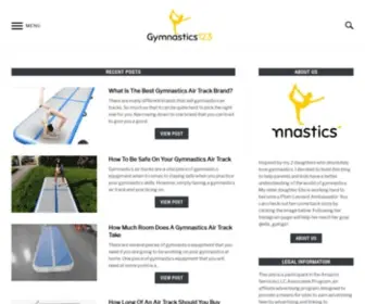 GYmnastics123.com(Gymnastics broken down for parents of gymnasts that love the sport) Screenshot