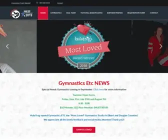 GYmnasticsetc107.com(Gymnastics ETC) Screenshot