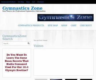 GYmnasticszone.com(Gymnastics Zone) Screenshot