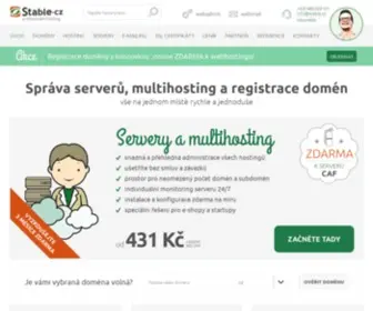 GYmnaziumstodulky.cz(Správa serverů) Screenshot