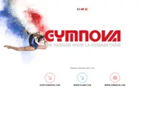 GYmnova.com(Accueil) Screenshot