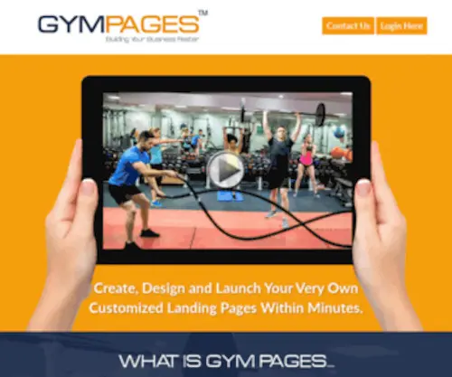 GYmpages.net(Fitness gym website templates) Screenshot