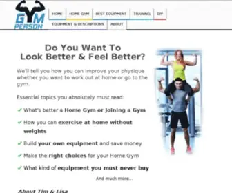 GYmperson.com(Home Gyms) Screenshot