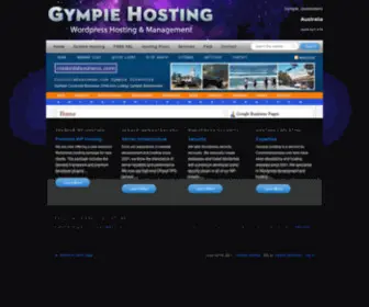 GYmpiehosting.com(Gympie Hosting for Wordpress Hosting in Gympie) Screenshot