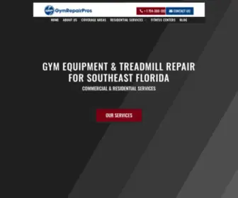 GYmrepairpros.com(Exercise Equipment Service and Assembly) Screenshot