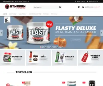 GYmroom.de(Fitness & Muskelaufbau Supplements jetzt online bestellen) Screenshot