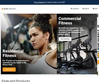 GYmsource.com(Gym Equipment & Fitness Equipment) Screenshot