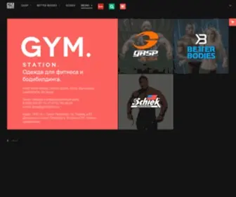 GYMstation.ru(Товары) Screenshot