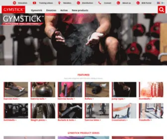 GYMstick.com(Gymstick International) Screenshot