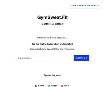GYMsweat.fit(GYMsweat) Screenshot