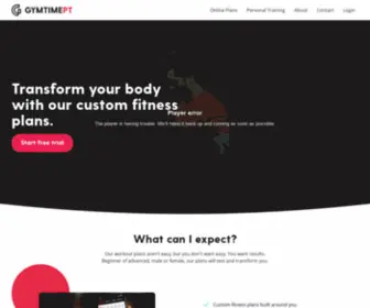 GYmtimept.com(Gymtime PT) Screenshot