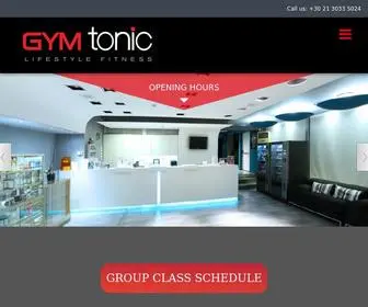 GYmtonic.gr(γυμναστήριο) Screenshot