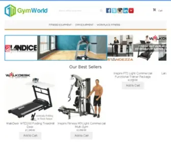 GYmWorld.co.uk(Exercise Equipment) Screenshot