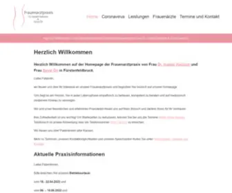 GYN-FFB.de(Gynäkologische Gemeinschaftspraxis Frau Dr.med. Isabell Haiböck und Frau Seval Öz) Screenshot