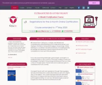 Gynac.org(College) Screenshot