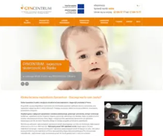 GYncentrum.pl(Prywatna klinika leczenia niepłodności) Screenshot