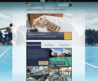 Gyoparosfurdo.hu(Orosháza) Screenshot